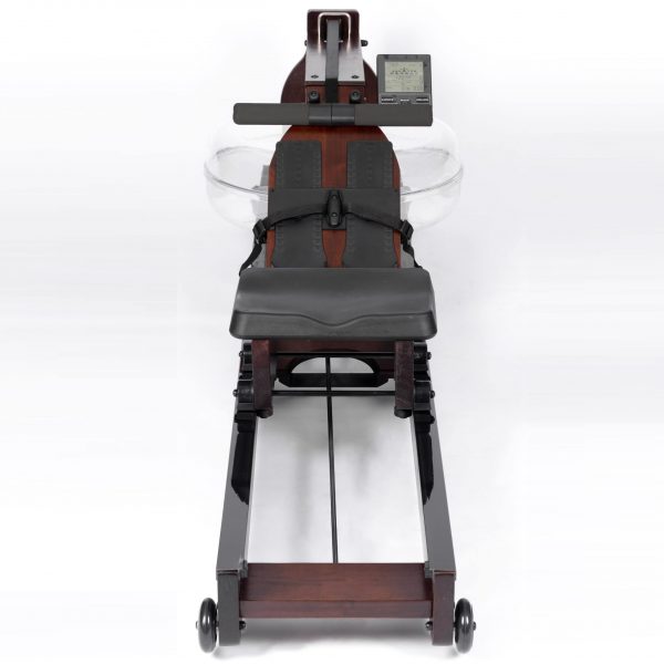 Rudergerät mit Wasserwiderstand aus Echtholz (klappbar) mit eleganten Design und Bluetooth Schnittstelle mit LCD-Display - Image 7