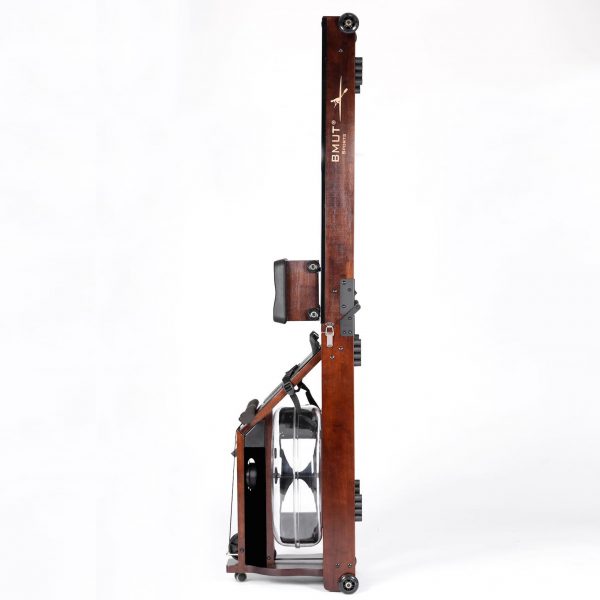 Rudergerät mit Wasserwiderstand aus Echtholz (klappbar) mit eleganten Design und Bluetooth Schnittstelle mit LCD-Display - Image 5