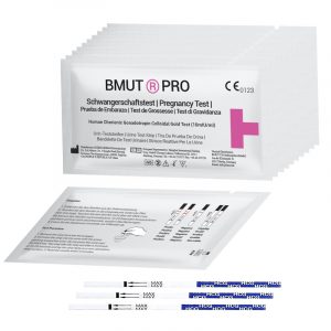 Schwangerschaftstest 10 miu/ml Ultrafrüh BMUT hCG-Test Frühtest Baby Teststreifen Urintest