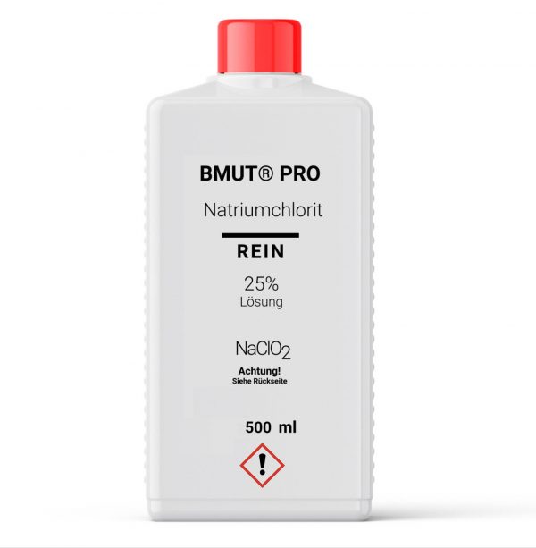 1 x 500 ml di sodio clorito in soluzione di 25% – Puro – NaClO2