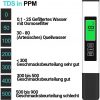 3in1 TDS Digitaler Wasserqualitätstester und EC sowie Temperatur-Meter (ppm Ionen) - immagine 3