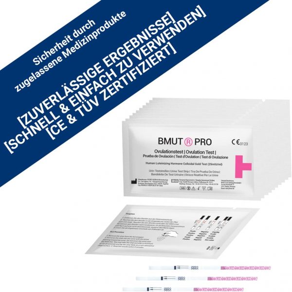 Ovulationstest LH-Test 25miu/ml - optimale Grenze/Sensitivität - Ovulationsteststreifen - Teststreifen für Urin - Image 5