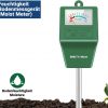 3x Feuchtigkeitsmessgerät für Erde & Pflanzen, Boden-Feuchtigkeitsmesser, Bodenmessgerät für Garten Zimmerpflanzen und Landwirtschaft – Bild 8