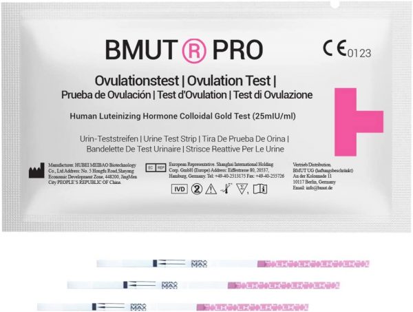 Ovulationstest LH-Test 25miu/ml - optimale Grenze/Sensitivität - Ovulationsteststreifen - Teststreifen für Urin - Image 7