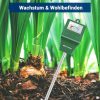 3x Feuchtigkeitsmessgerät für Erde & Pflanzen, Boden-Feuchtigkeitsmesser, Bodenmessgerät für Garten Zimmerpflanzen und Landwirtschaft – Bild 4