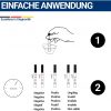 10x THC Drogentest mit 50 ng/mL – Cannabis - Marijuana - Haschisch, THC Urintest, Teststreifen, hohe Sensitivität, Drogenschnelltest (Apothekenqualität) - immagine 4