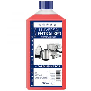 750ml Entkalker Universalentkalker Konzentra für Kaffeevollautomat, Wasserkocher etc. – für 6 Entkalkungen/Anwendungen je 125ml