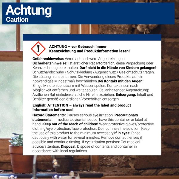 1000ml Chlordioxid-Lösung 0,3% – CDL/CDs in Braunglasflasche & HD-PE Pipette zum Tropfen (1 Liter) - immagine 4