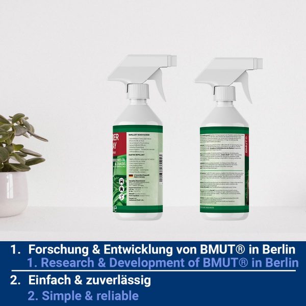 BMUT 500ml Marderspray für Auto, Dachboden & Garage, Sofort & Langfristig, Marderschreck & Marderabwehr - immagine 4