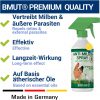 500ml Milbenspray Hühner, Geflügel & Vögel - Sofort & Langfristig gegen Milben & Parasiten, Akut & Vorbeugung - immagine 2