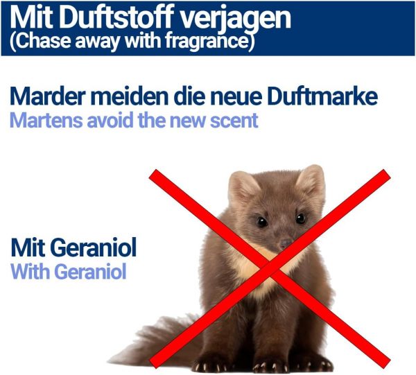 BMUT 500ml Marderspray für Auto, Dachboden & Garage, Sofort & Langfristig, Marderschreck & Marderabwehr - immagine 7