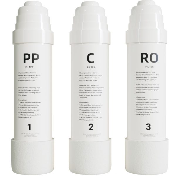 Wasserfilter Patronen Membran für BMUT Osmoseanlage (RO)